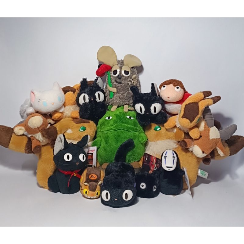 Ghibli ( totoro, catbus, jiji, lily, laputa, no face, ponyo, rusa, ulat, lioni si tikus )