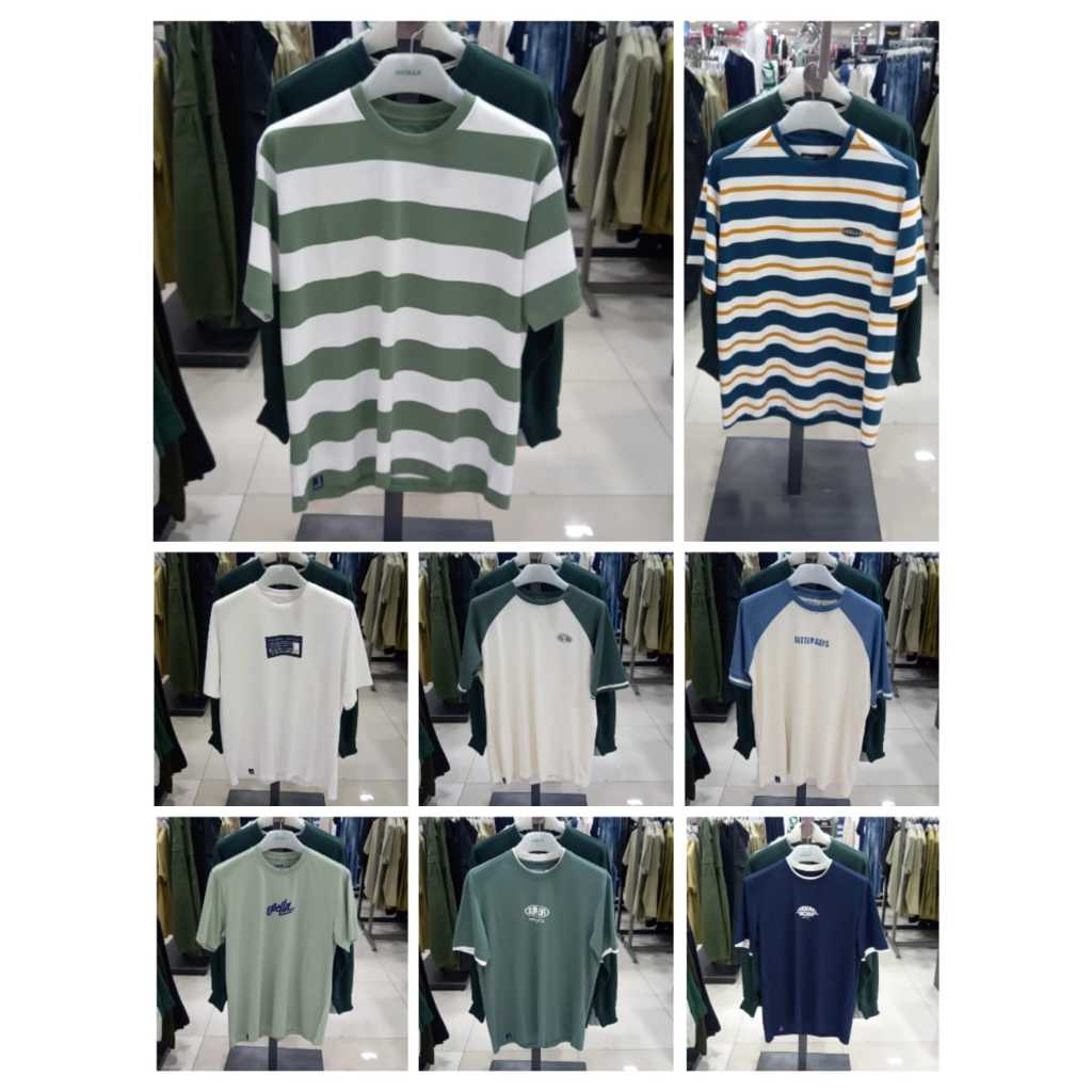 PAKAIAN PRIA KAOS OSELLA MEN ORIGINAL SIZE S-XL