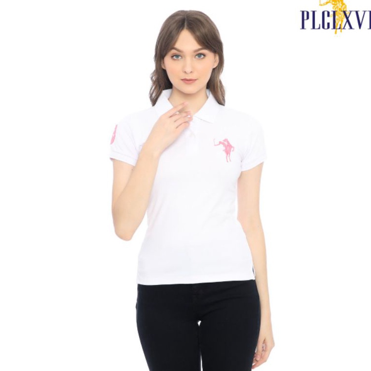 ART T56R PLC 1967Polo Shirt WanitaLogo Besar 52