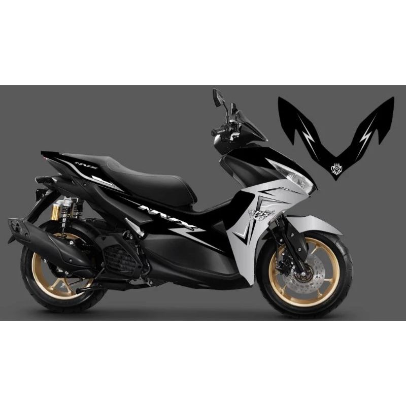 STRIPING TRANSPARAN AEROX NEW CONNECTED NVX 155