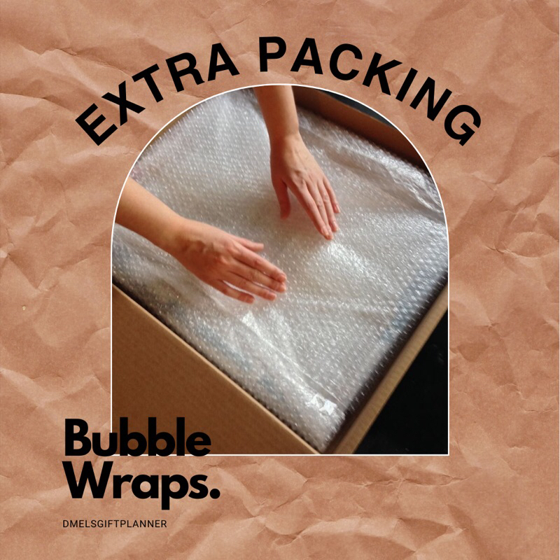 

Extra Packing | Extra Bubble Wrap | Extra Kardus | Extra Packing Pallet
