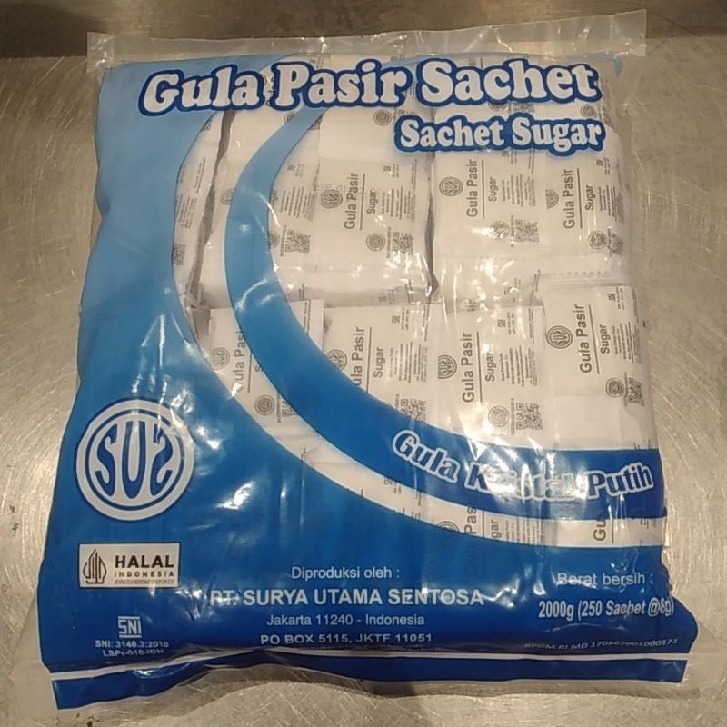 

GULA PASIR SACHET ISI 250 TERMURAH