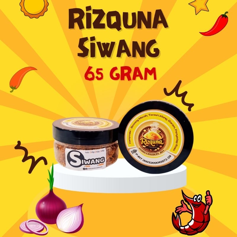 

Siwang Terasi Bawang Khas Cirebon Rasa Pedas dan Original 65gr I Siwang Trasi Bawang Asli 100% Bawang dan Terasi Udang Khas Cirebon 65 gram | Rizquna Teman Makan