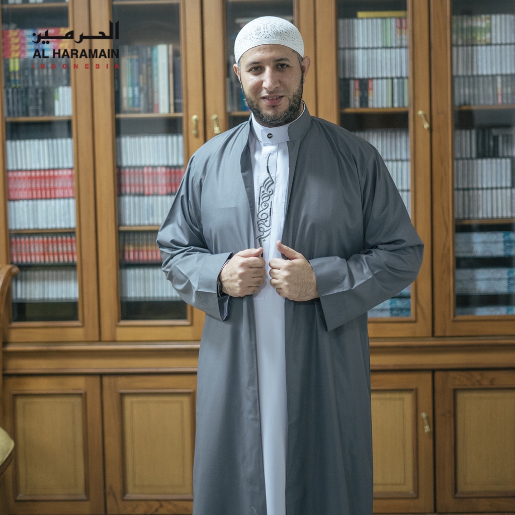 Jubah Al Haramain Luaran Timur Tengah Habib Lengan Panjang TP38