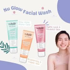 NUFACE NU GLOW SKIN FACIAL WASH 80GR/ NUFACE/SABUN CUCI MUKA NUFACE