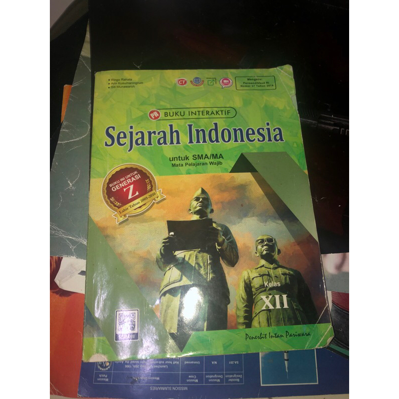 LKS SEJARAH INDONESIA WAJIB KELAS 12 PRELOVED