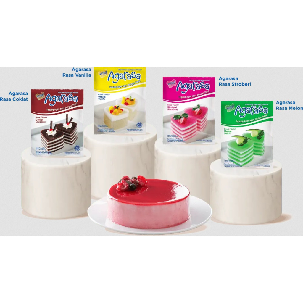 

Agarasa Sachet Nutrijell Coklat Melon Stroberi Vanila Agar