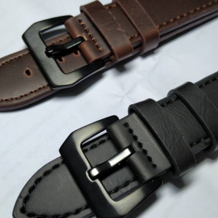 Tali Jam Kulit AC  Strap Jam Tangan Kulit Sintetis