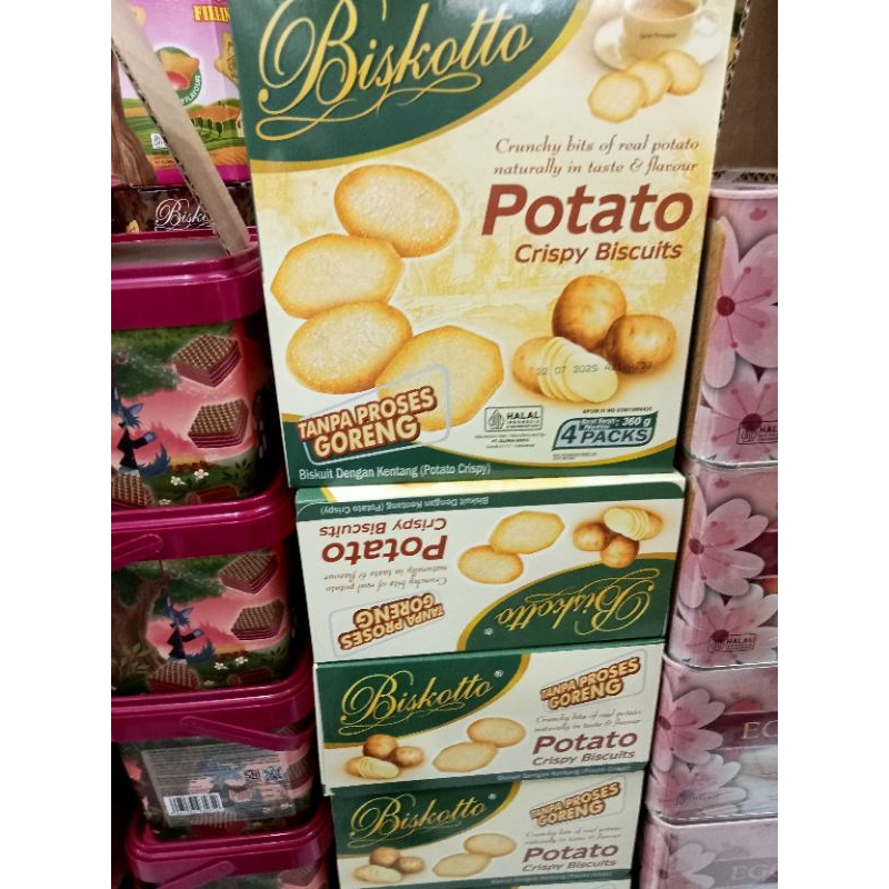 

Biskotto Potato Crispy Biscuits