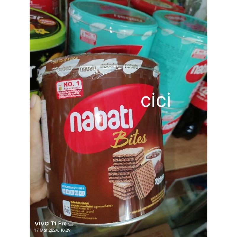 Nabati Keju/Coklat/Pink Lava
