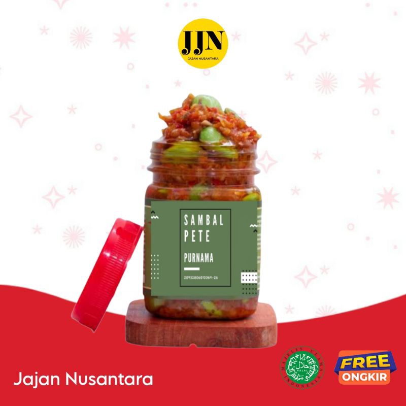 

SAMBAL PURNAMA PETE l Sambel petai uleg instan siap saji