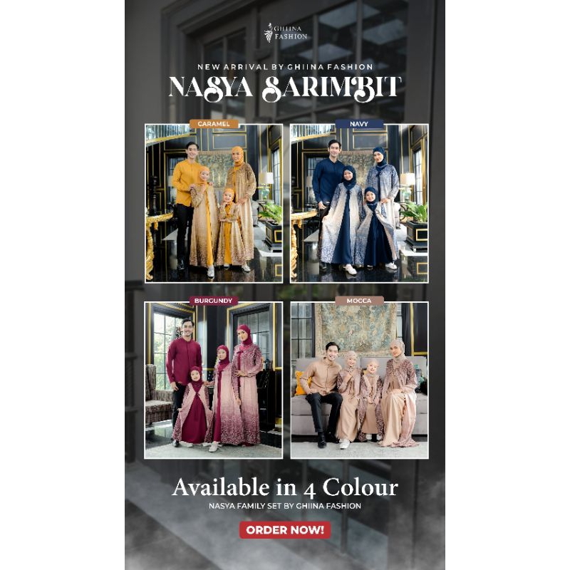 NASYA FAMILY SET GHIINA FASHION TERLARIS