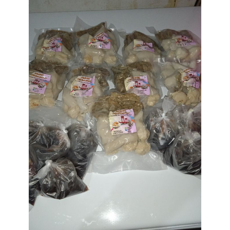 

pempek ikan vacum