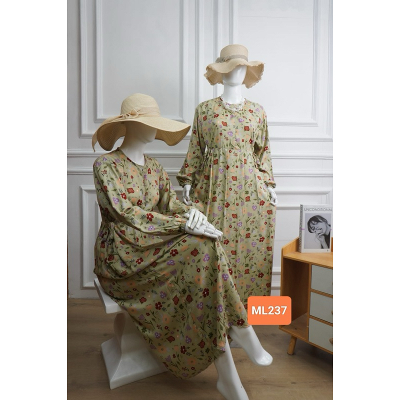 GAMIS MILEA | Dress Wanita | Dress Premium