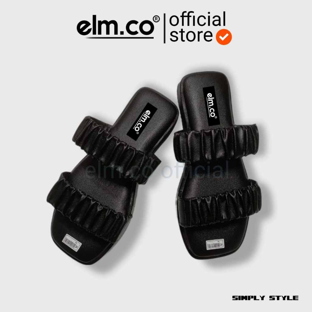 elm.co [ COD ] Sandal wanita flatform jelly sendal kekinian keren viral eff10