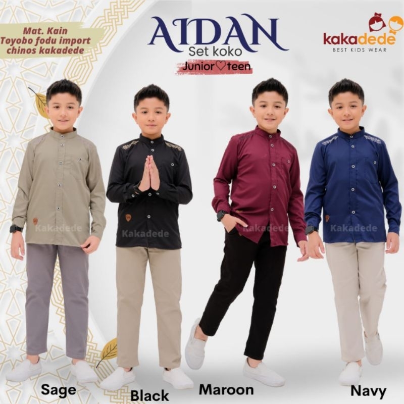 AIDAN SET KOKO JUNIOR KAKADEDE / SET KOKO AIDAN KAKADEDE