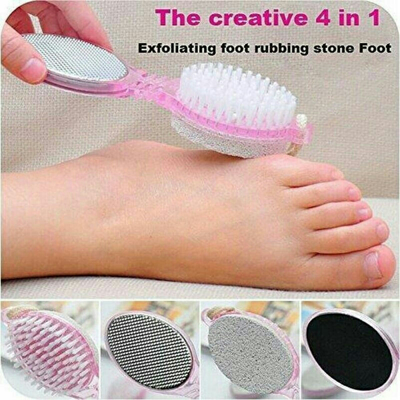 STEP PEDICURE PADDLE SIKAT PERAWATAN KAKI 4 IN 1