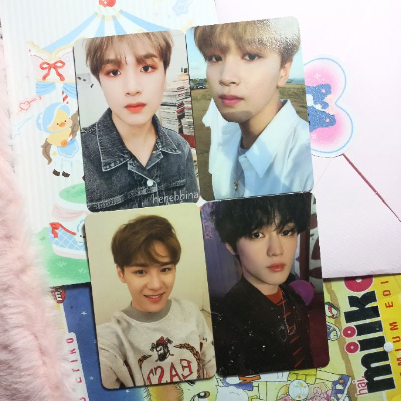 photocard nct 2018 nct dream wayv - kun haechan chenle