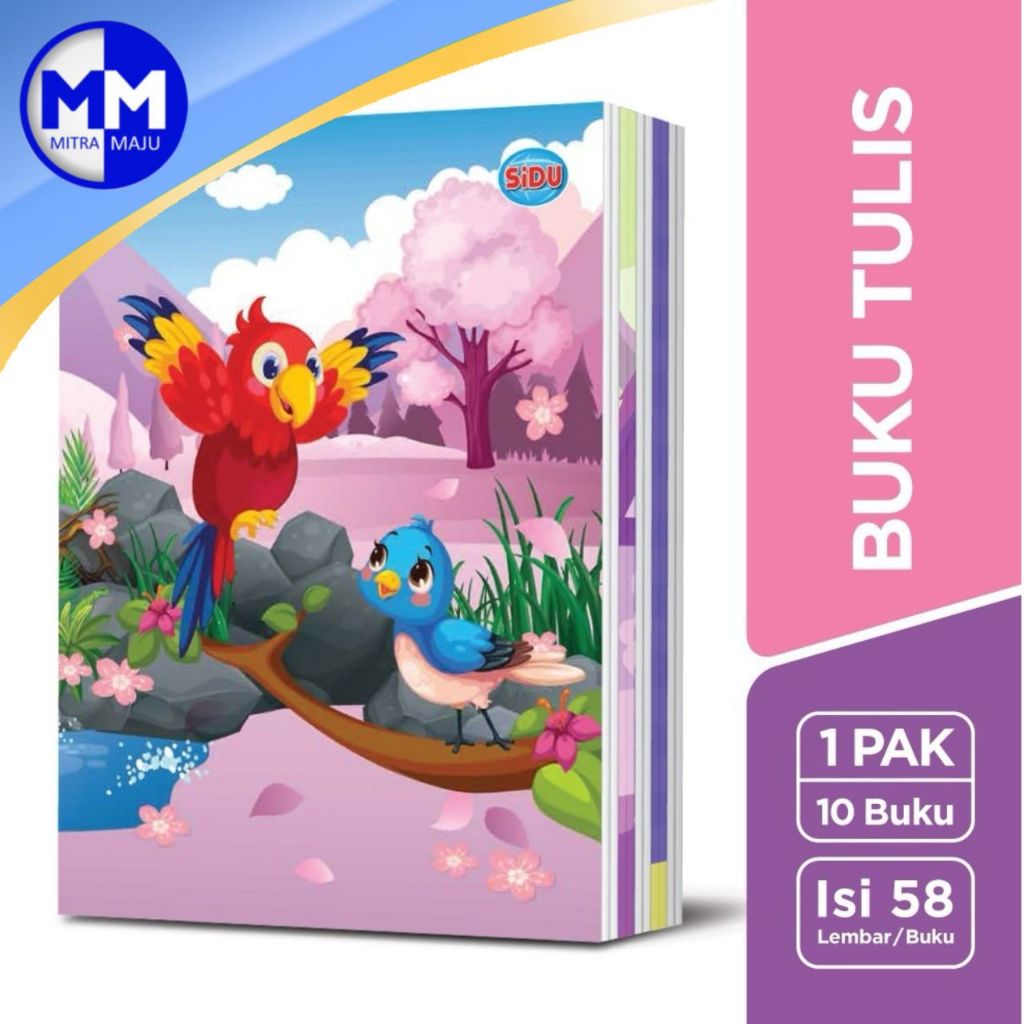 

MM - BUKU TULIS SIDU NOTE CATATAN KERTAS 58 LEMBAR SINAR DUNIA