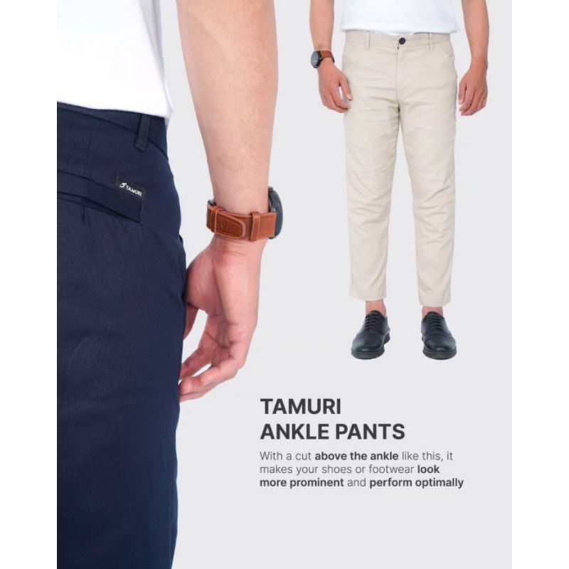 Sirwal Pria Dewasa Tamuri Ankle Pants (no isbal)