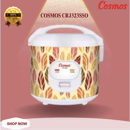 Rice Cooker Cosmos CRJ323SSO 1.8L Termurah/CRJ323SSO/CRJ 323SSO/CRJ 323 SSO/CRJ-323-SSO/CRJ-323SSO