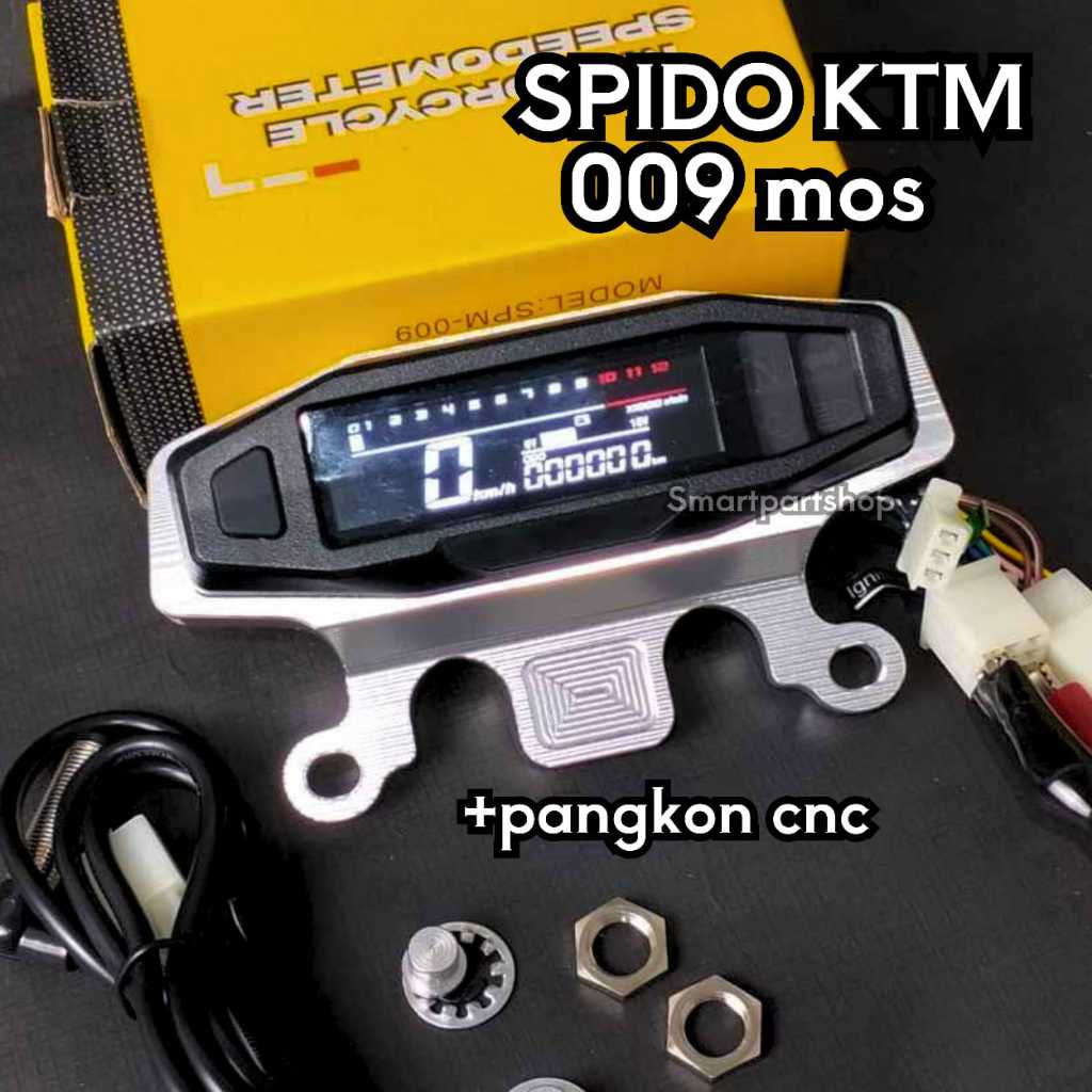 SPEEDOMETER KTM DIGITAL UNIVERSAL IMPORT SPIDO KTM MINI FULL DIGITAL SET KABEL SENSOR SPEDO DIGITAL 