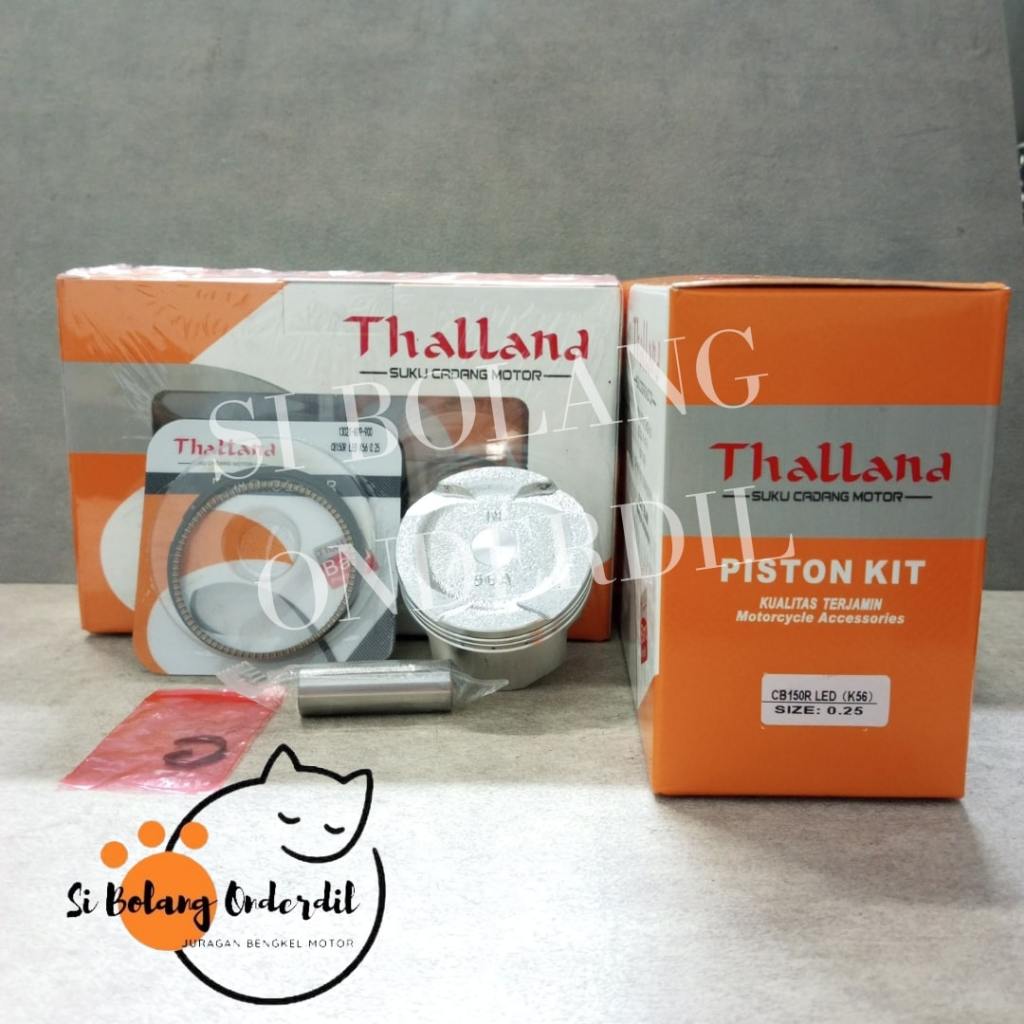 PISTON KIT CBR 150 LED (K56) PNP SONIC / CB150 / SUPRA GT150R KODE K56 THALLAND