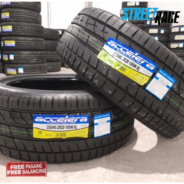 Ban Mobil r120 255 45 Accelera iota st68 255/45 Ring 20 Ban Mobil Lokal