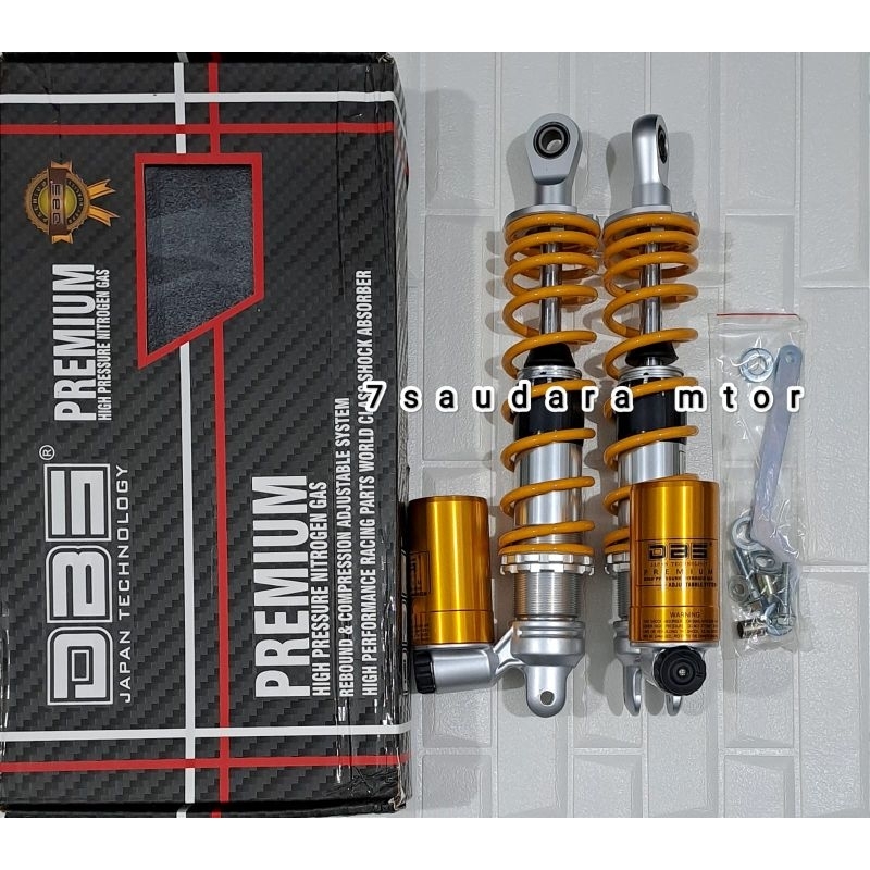 shock dbs 611 premium klick fungsi 310/340mm motor nmax old ,nmax new,xmax 250cc