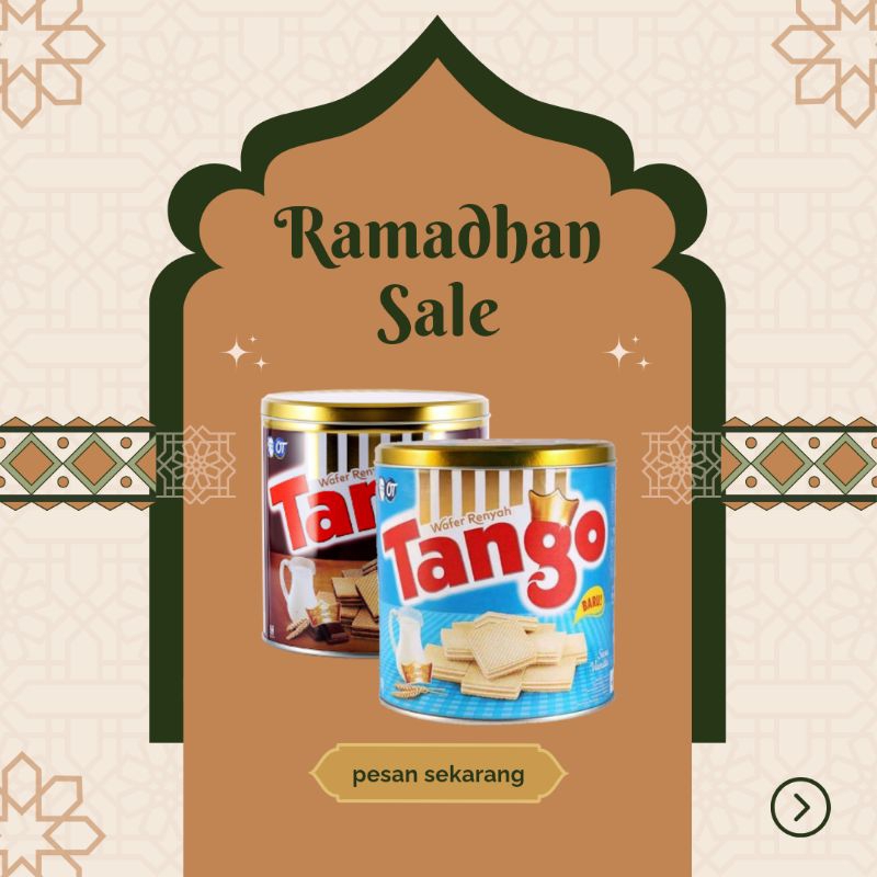 

Snack Hampers Lebaran | Tango Wafer Kaleng 270 gr