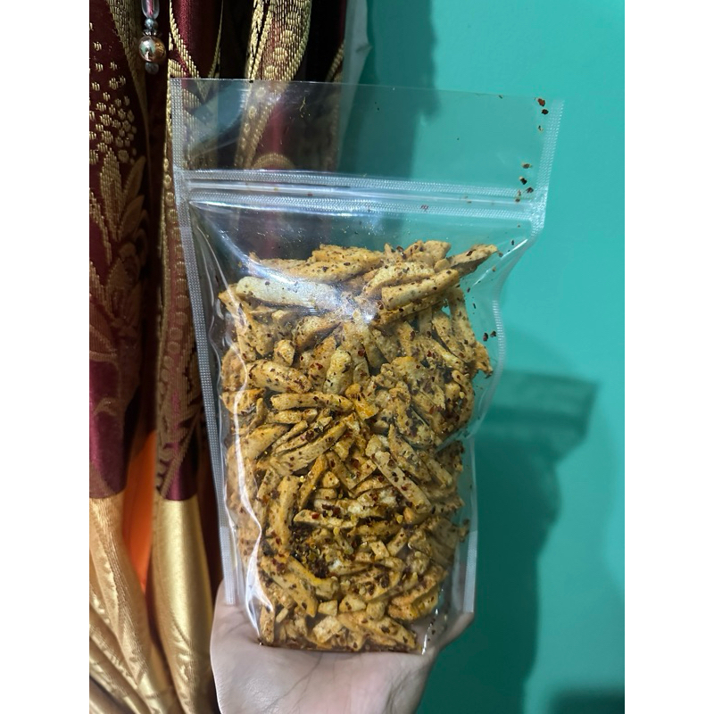 

Basreng pedas daun jeruk