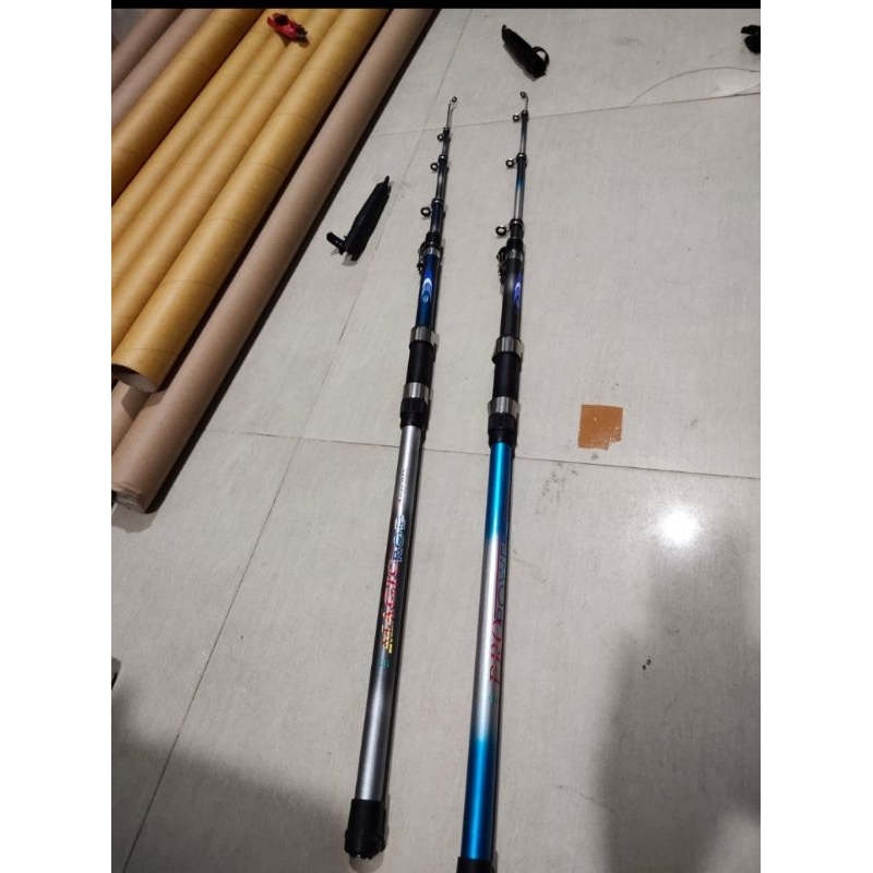 joran pancing antena surf Xenon magic rod atau pro power 360