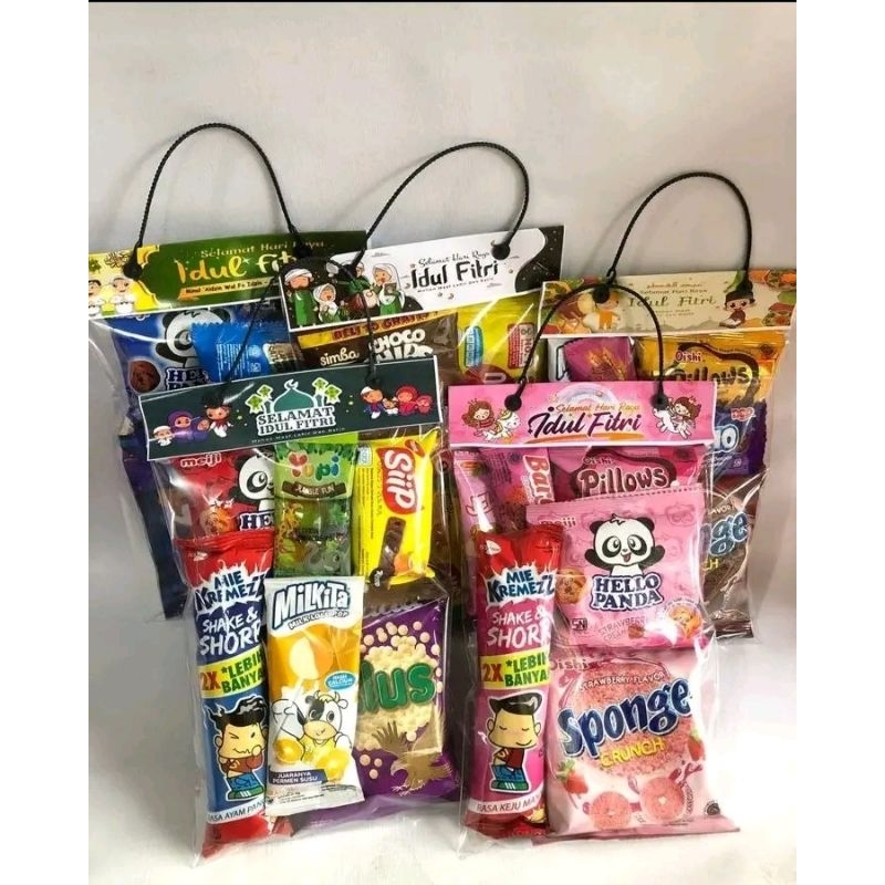 

snack jinjing snack tenteng hampers angpau amplop lebaran