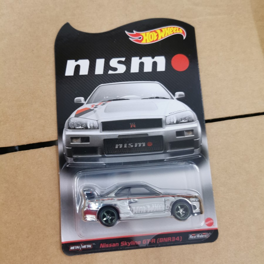 Hot Wheels RLC Nissan Skyline GT-R R34 BNR34