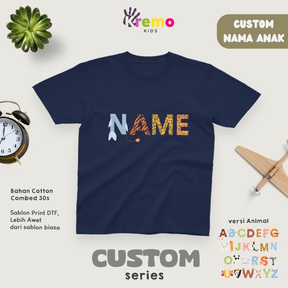 KAOS CUSTOME ANAK-ANAK