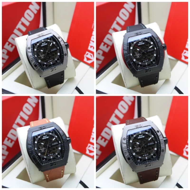 E6800 Jam Tangan Pria Expedition 6800 Automatic Titanium Original
