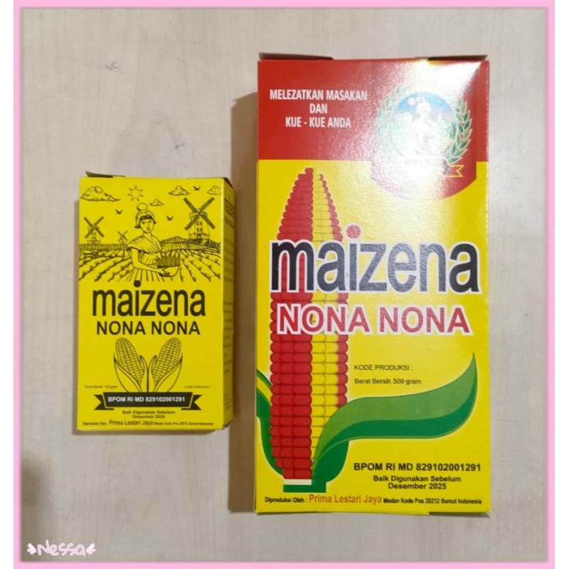 

Tepung Maizena / Maizena Nona Jagung / Tepung Maizena Corn Strach (100gr / 500gr)