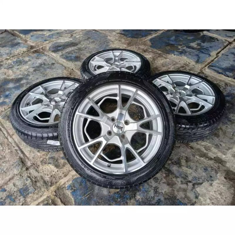 Velg Mobil Bekas Hsr Eximius Ring 16 Untuk Jazz Brio Yaris Ayla Sigra Calya