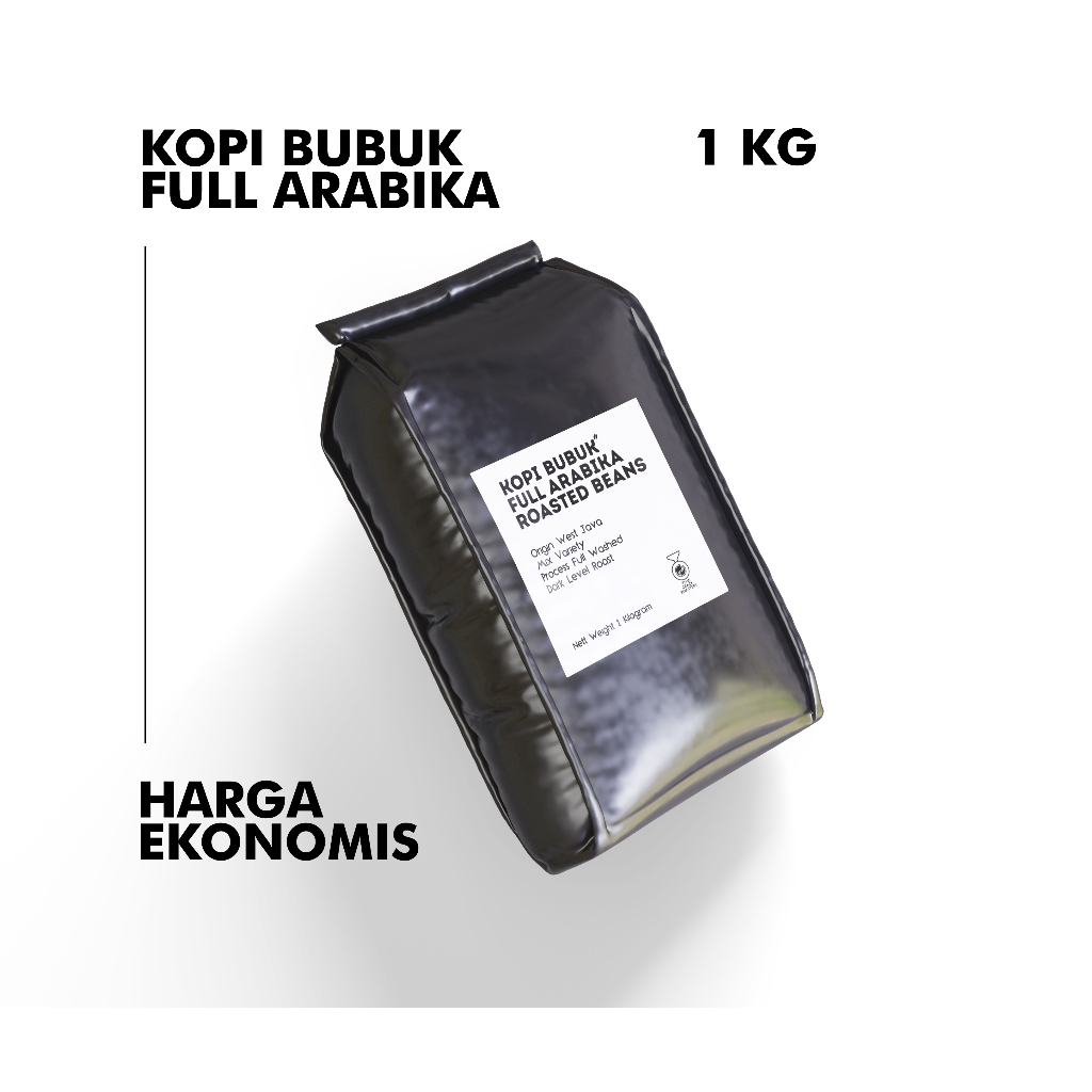 

Ground Only! Kopi Bubuk Full Arabica Jawa Barat Harga Ekonomis