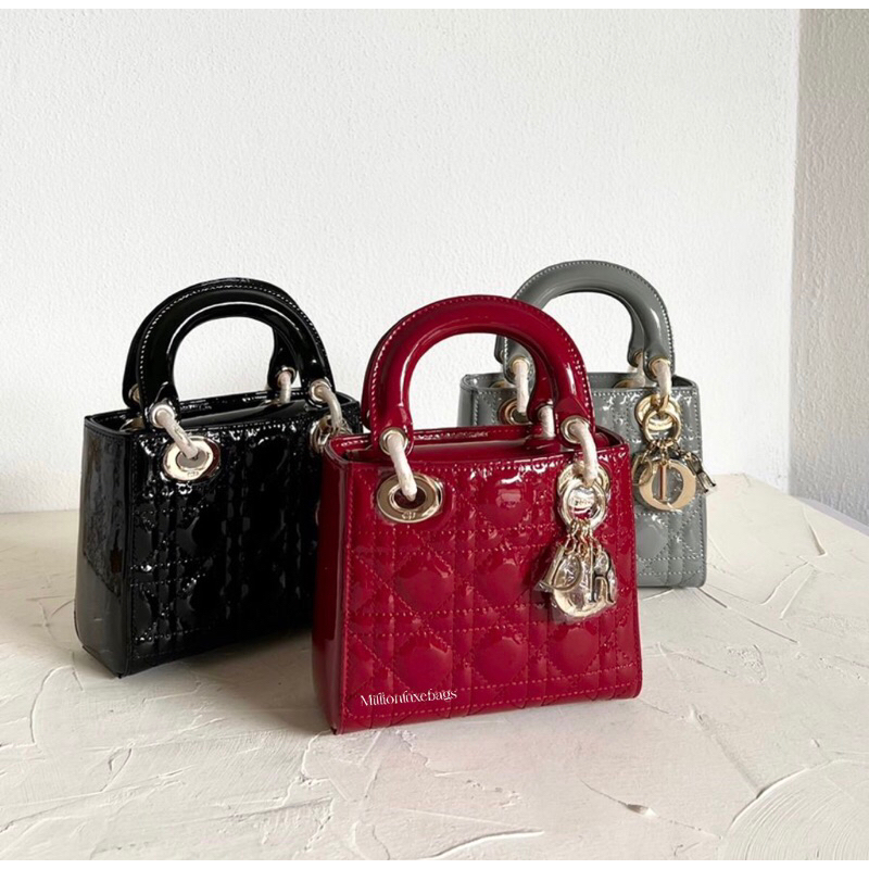LadyD Mini Bag Patent Leather