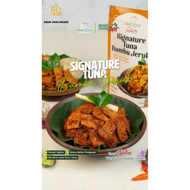 

Signature Tuna Bumbu Daun Jeruk (Gracious Healthy Instant)