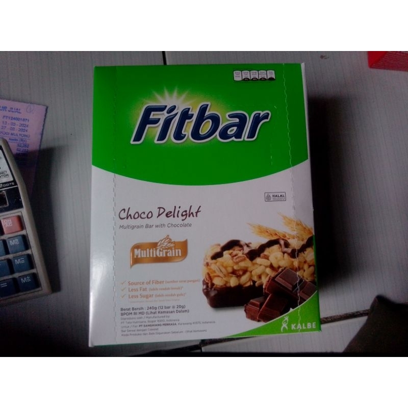 

Fitbar Choco Delight 240g