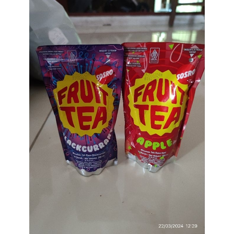 

Fruit Tea Pouch 200 ml