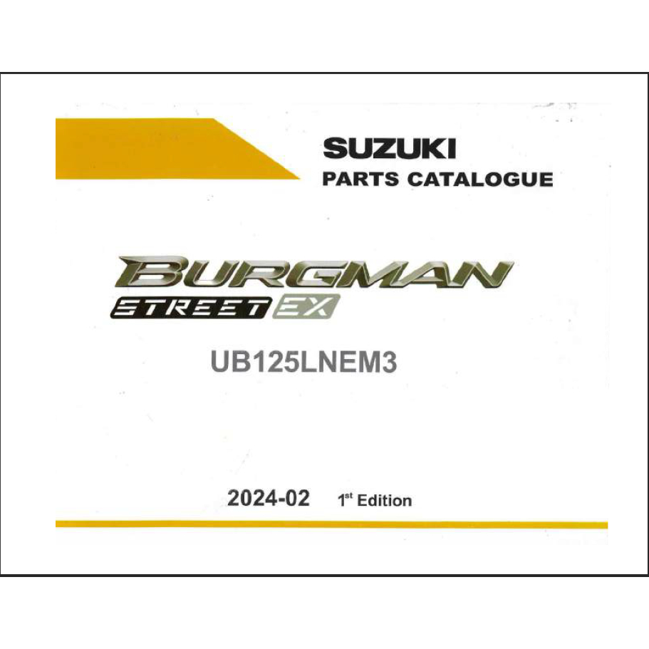 

☀ SUN ☀ Buku Part Katalog Catalog Motor Suzuki