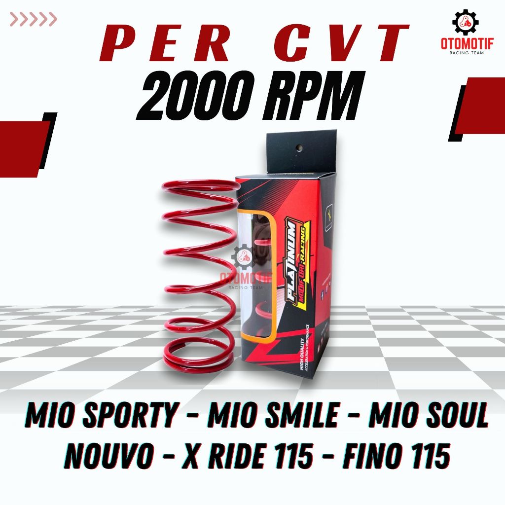 PER CVT MIO SPORTY PER CVT 2000 RPM - PER CVT RACING MIO J NOUVO 2.000 RPM PLATINUM PER CVT MIO KARB