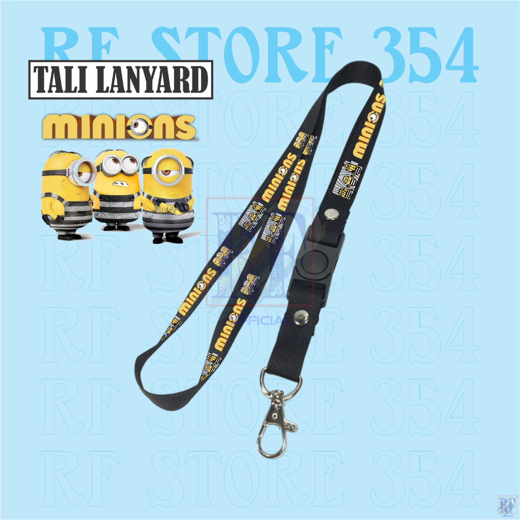 

TALI LANYARD MINIONS | MINION | DESPICABLE ME | Illumination Entertainment - TALI ID CARD GANTUNGAN KUNCI GANTUNGAN FLASHDISK GANTUNGAN NAMETAG TALI LANYARD BEST SELLER COD