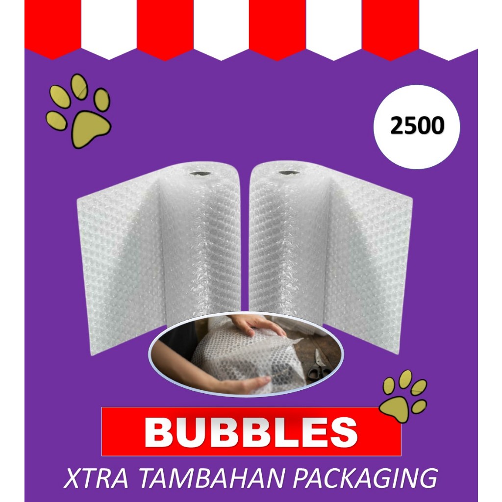 

Pembungkus kado & Kemasan Paket | packaging EXTRA BUBBLES