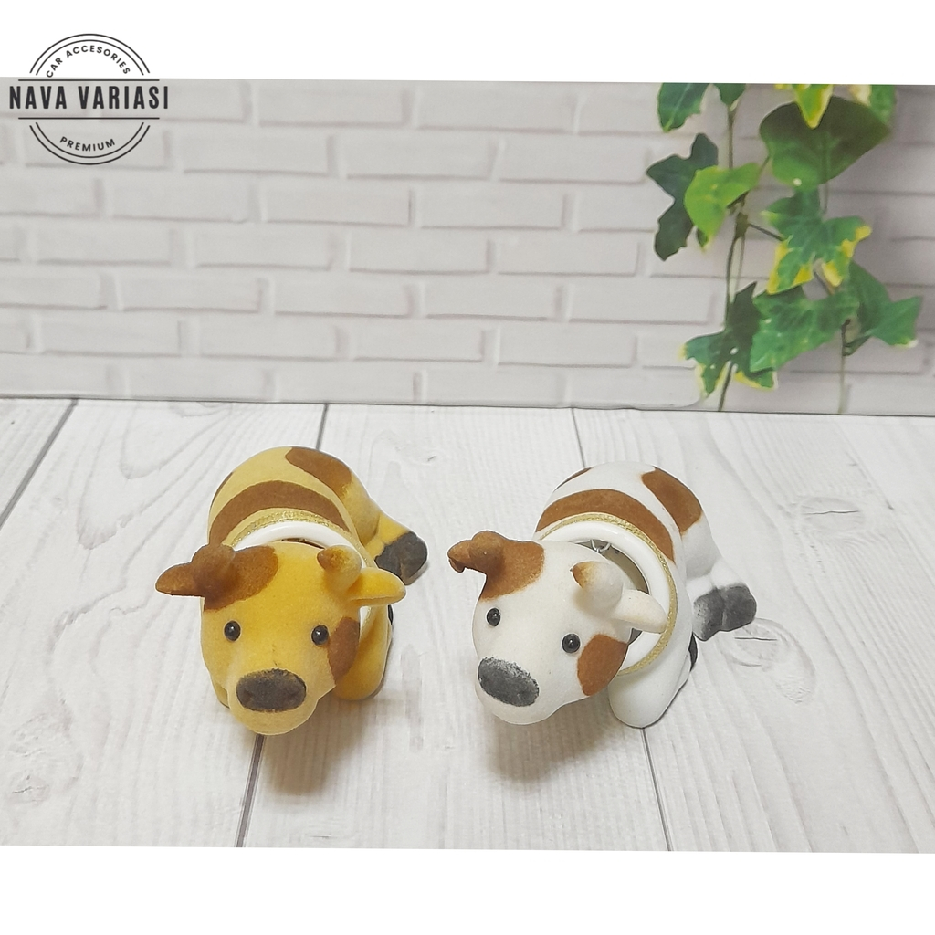 Boneka Dashboard Hewan Sapi Kecil All Variant Boneka Miniatur Boneka Pajangan Hewan Sapi Kecil All V