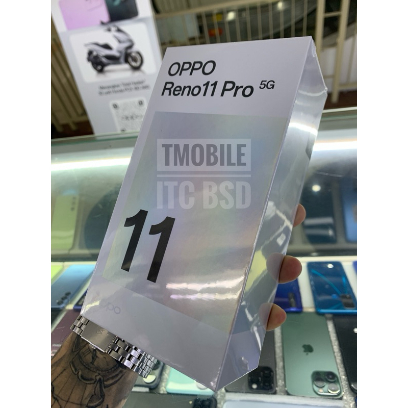 OPPO RENO11 PRO 5G RAM 12GB 512GB - GREY - 50MP OIS - DIMENSITY 8200 - 120Hz - 4600mAh - RESMI