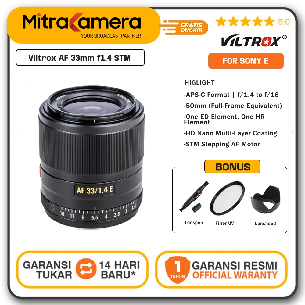 Viltrox AF 33mm f1.4  STM
